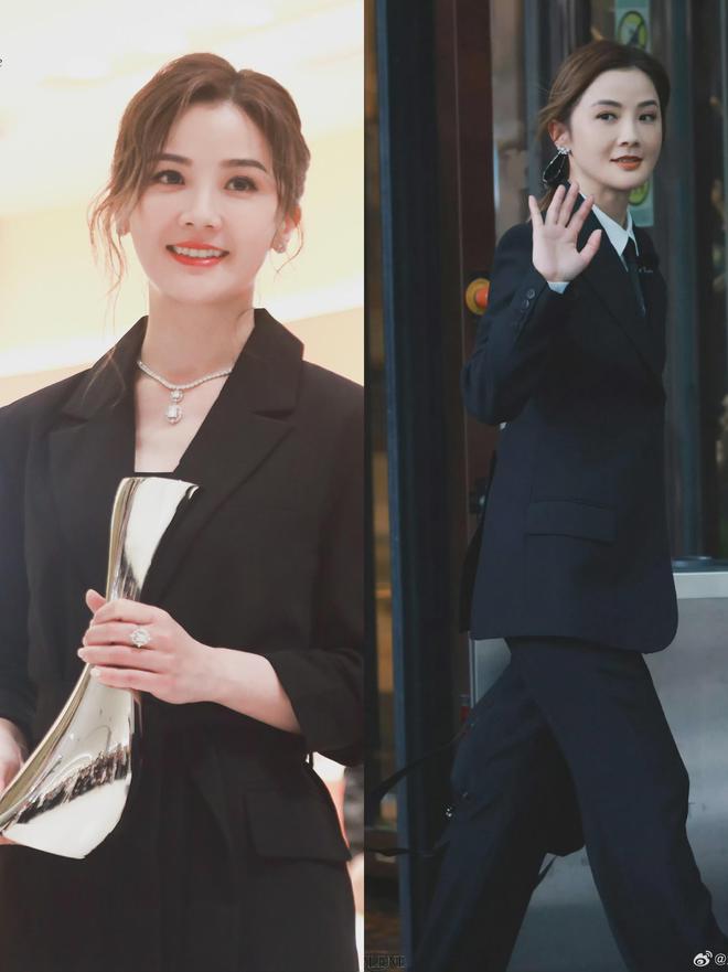 个子娇小玲珑穿衣时尚讲究质感真减龄AG真人地址被42岁“阿SA”惊艳(图11)