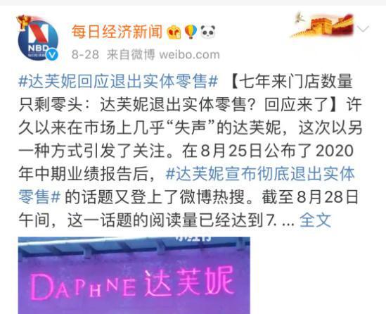 亏30亿“一代鞋王”达芙妮崩塌！红颜加速衰败AG真人百家家乐APP6000门店关闭4年(图4)